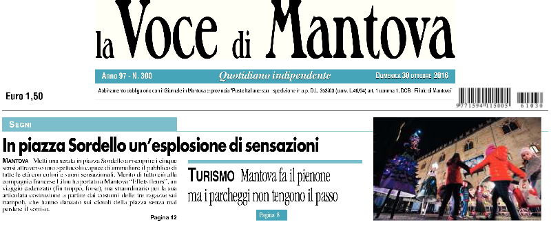 La Voce di Mantova - domenica 30 ottobre 2016