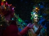 les marraines fées de nuit spectacle échasses colorés féerique