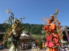 Les Marraines Fées spectacle échasses