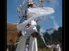 Les Marraines Fées spectacle échasses