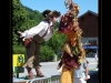 Les Marraines Fées spectacle échasses