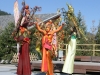 Les Marraines Fées spectacle échasses