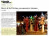 (Marché de Noel féeerique avec spectacle et échasses